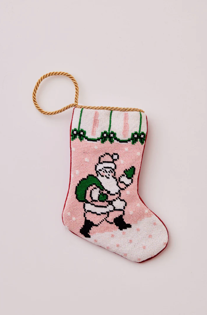 Bauble Stocking: You Better Not Pout Santa