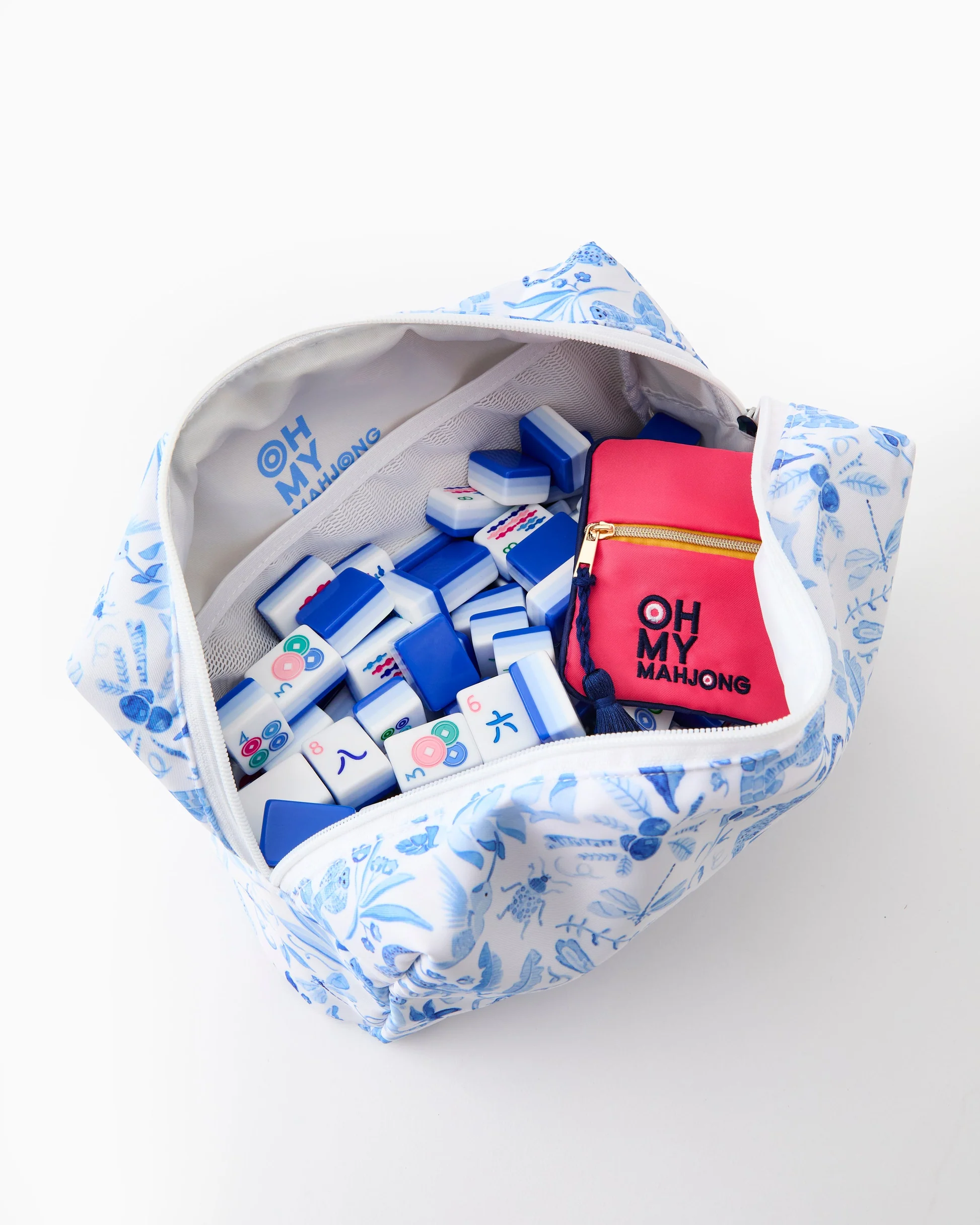 Amazon Blue Mahjong Tile Bag Retired