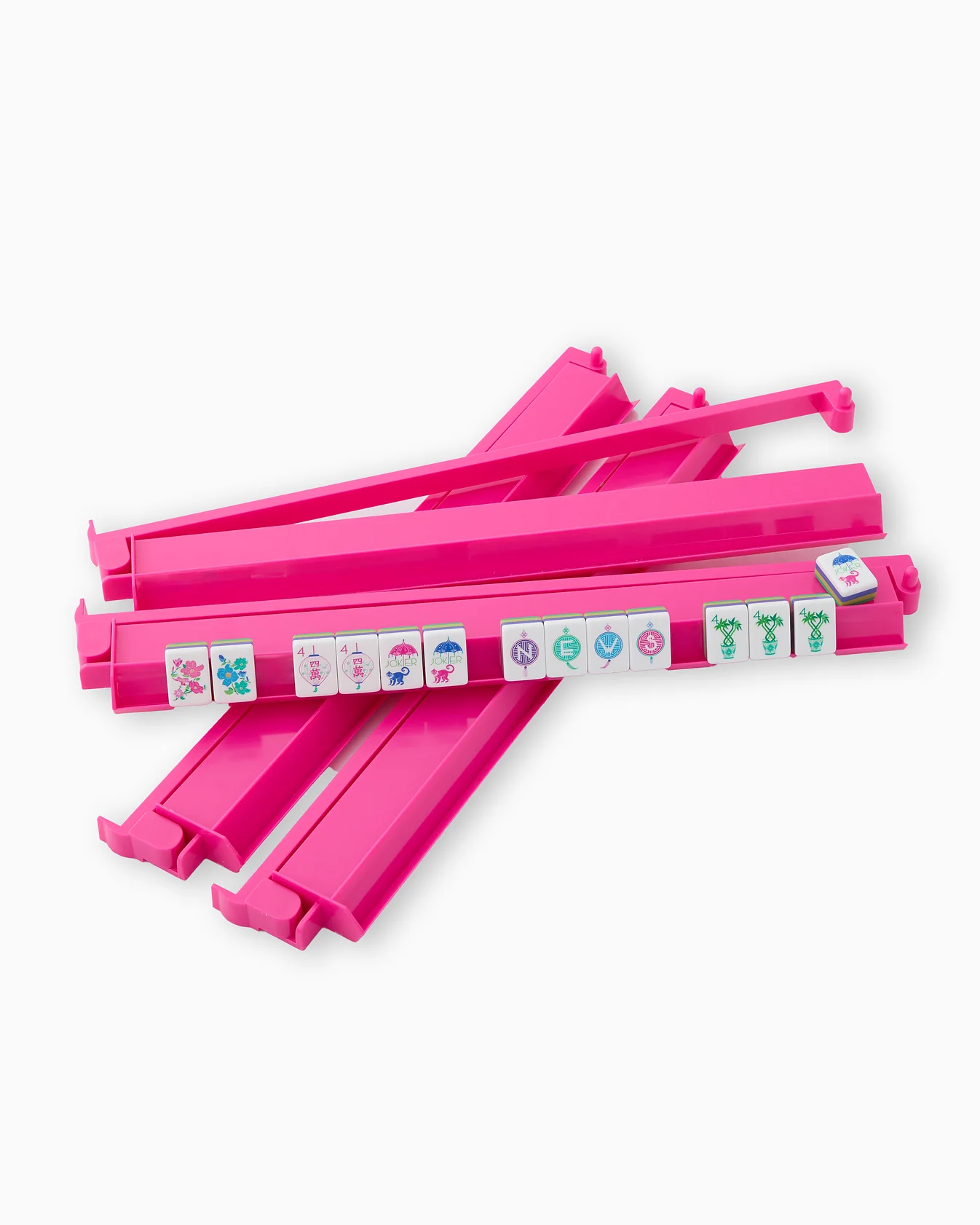 Acrylic Rack and Pusher Set : Hot Pink