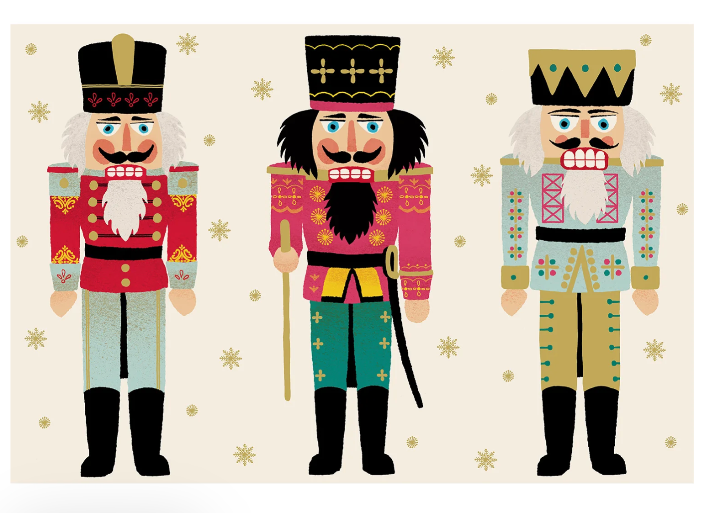 Nutcrackers Placemat - 24 Sheets