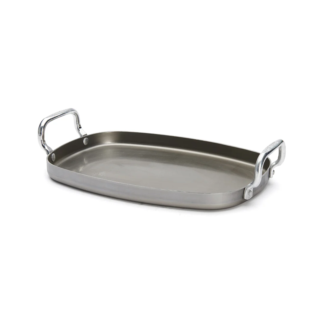 Griddle 2 Handles Mineral B Element 15 x 10 1/4"