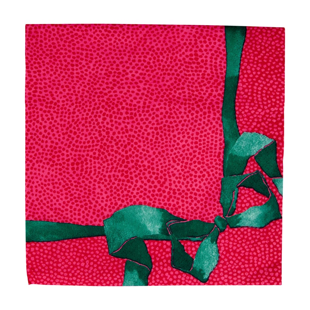 Luncheon Napkins : Tied with a Bow