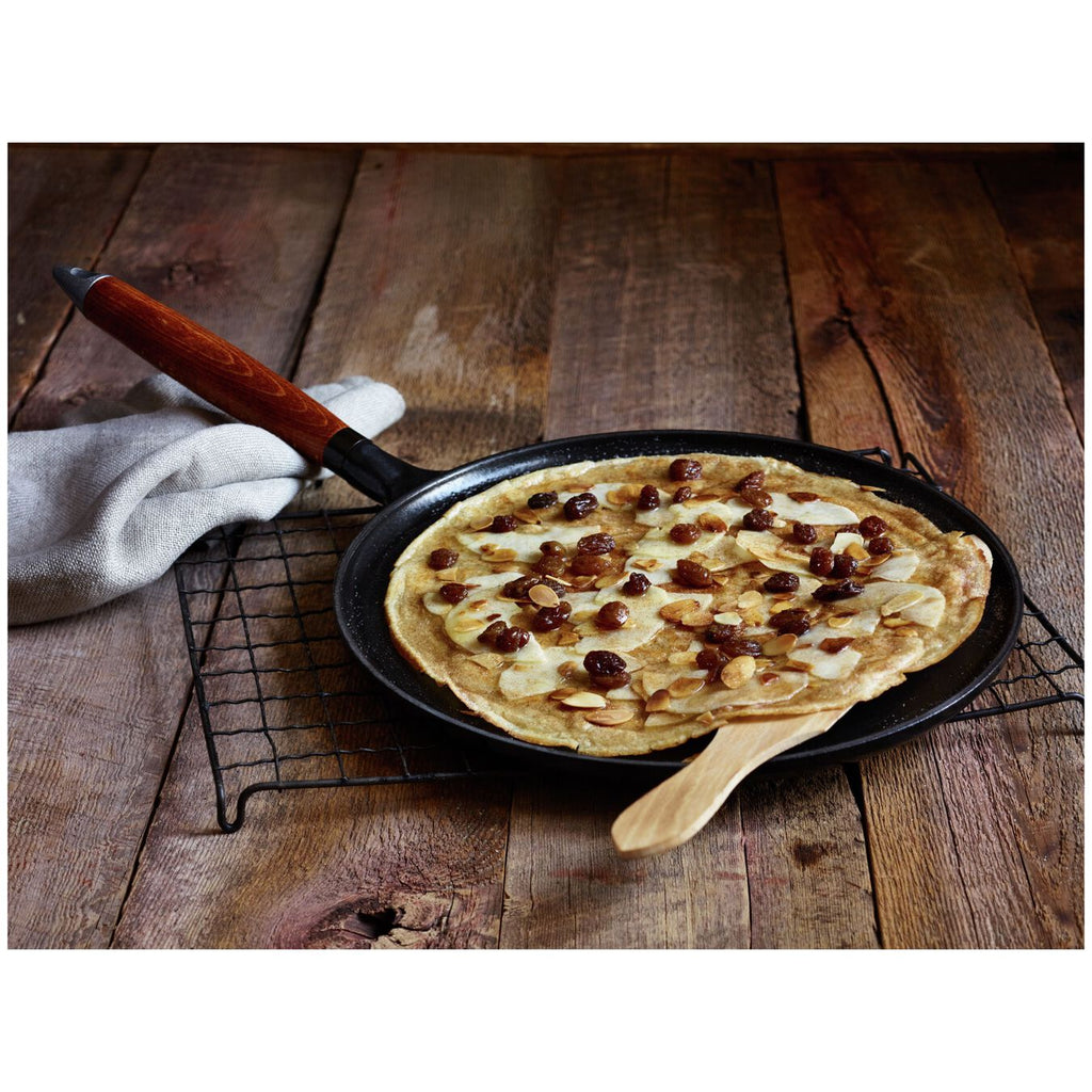 Crepe Pan w/ Spreader & Spatula 12-inch Black