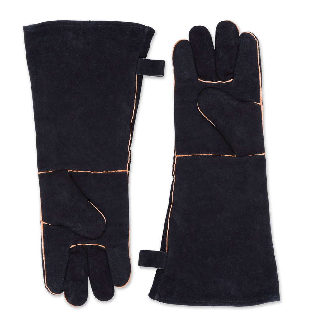 Leather Grill Gloves Black