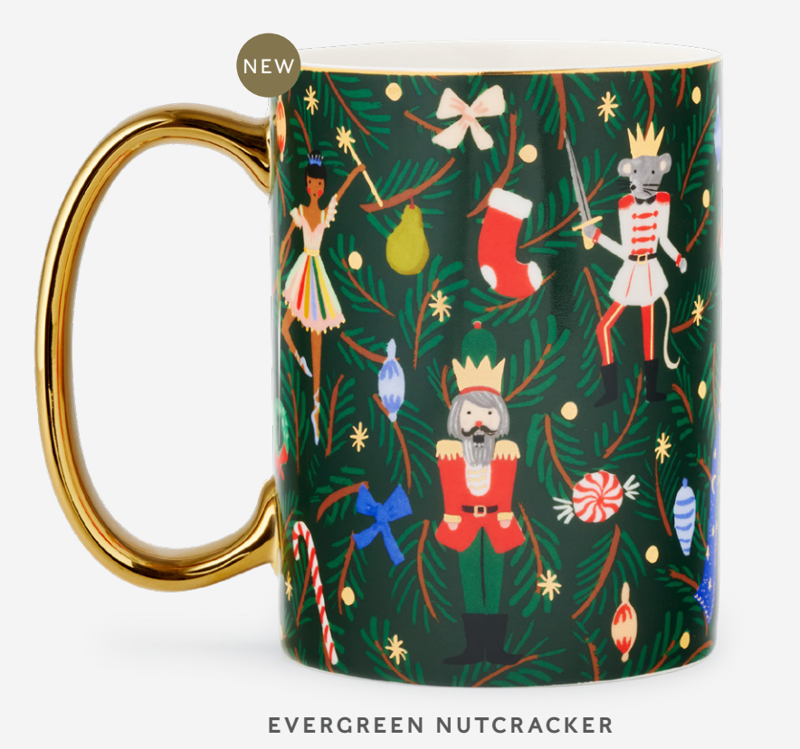 Evergreen Nutcracker Mug Retired