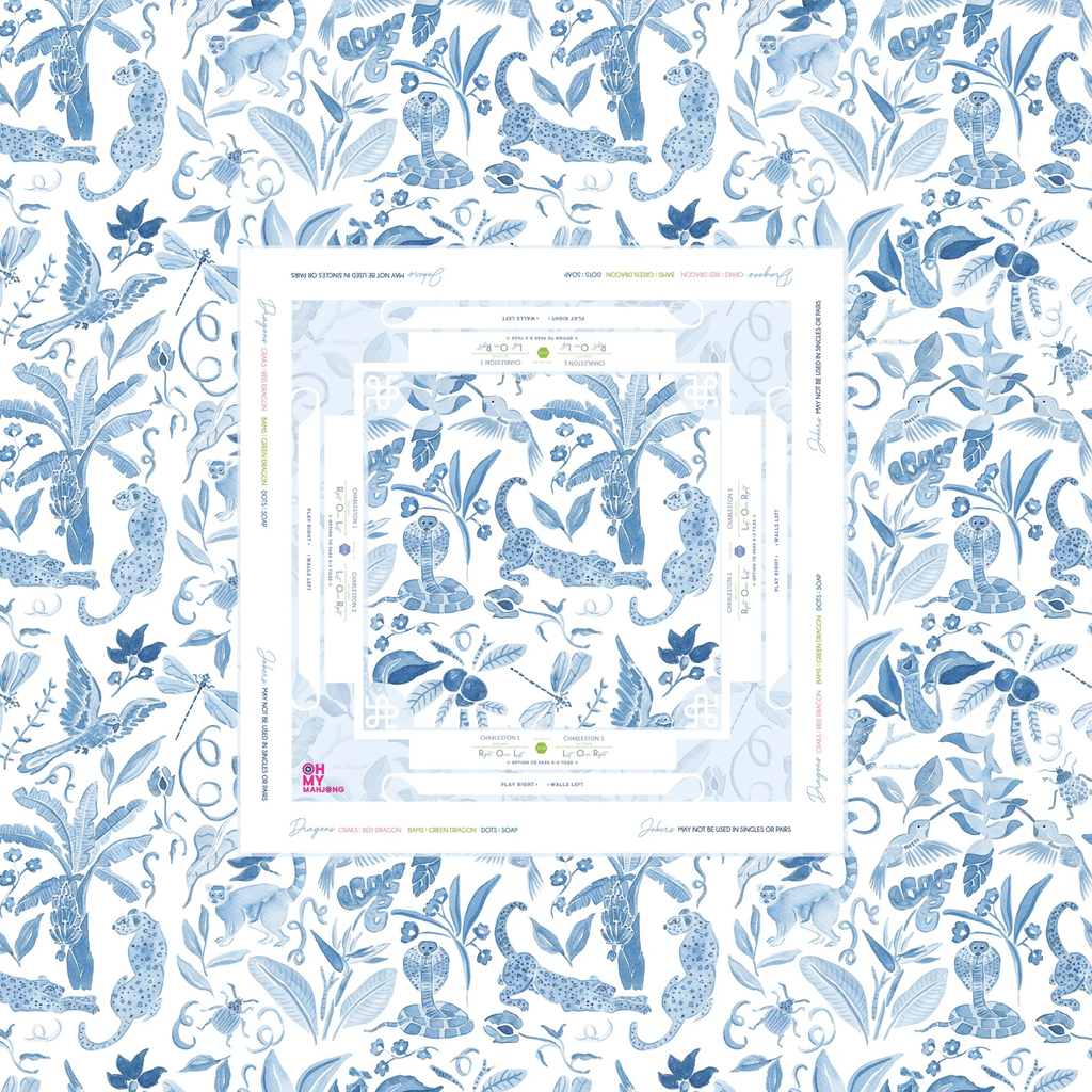 Tablecloth : Amazon Blue