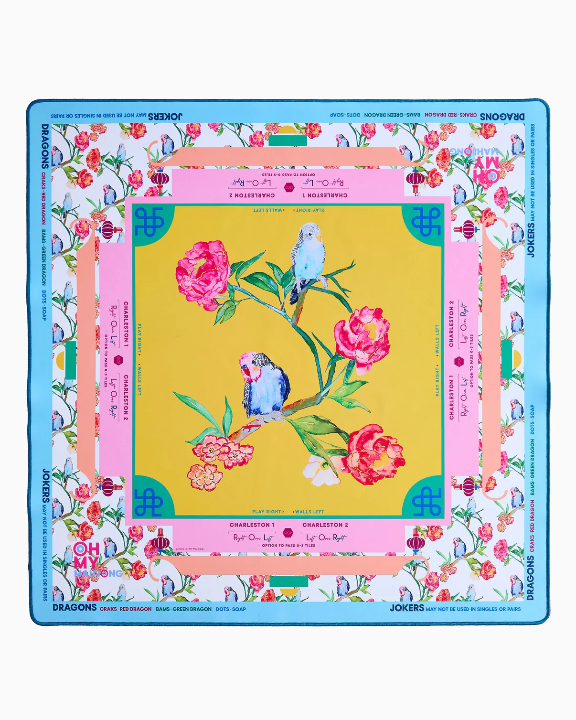 Spring Fling Mahjong Mat