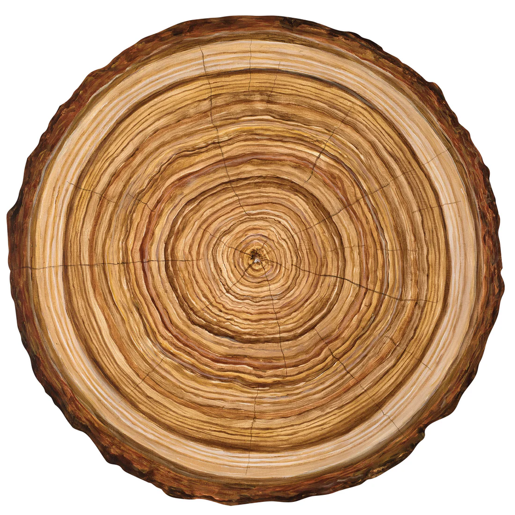 Die Cut Wood Slice Placemat - 12 Sheets