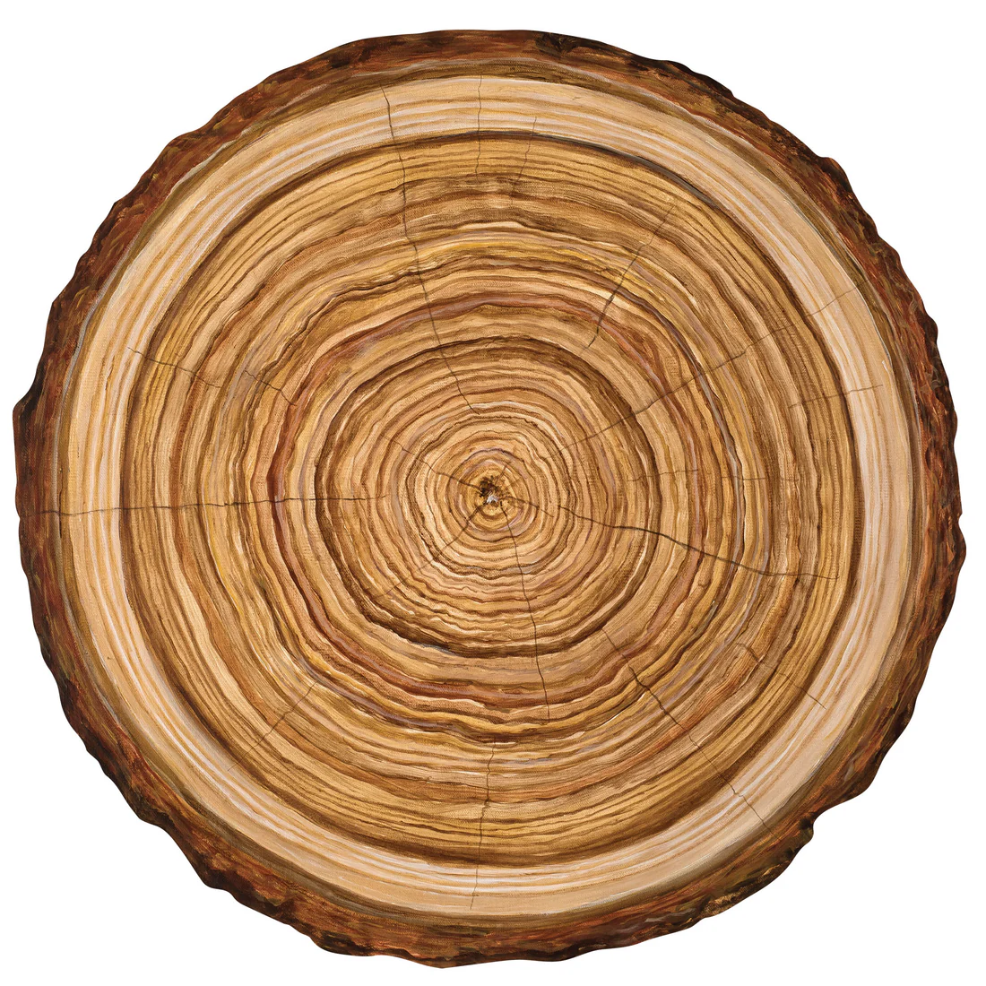 Die Cut Wood Slice Placemat - 12 Sheets