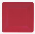 Salad Plates : Red Square Grosgrain