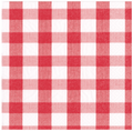 Luncheon Napkins : Red Gingham