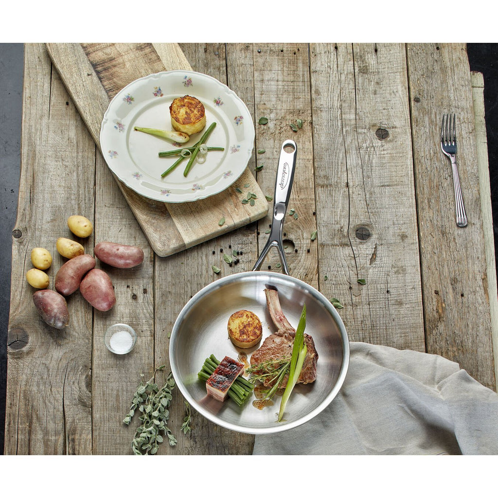 Proline 7 Stainless Fry Pan 9.4-in.