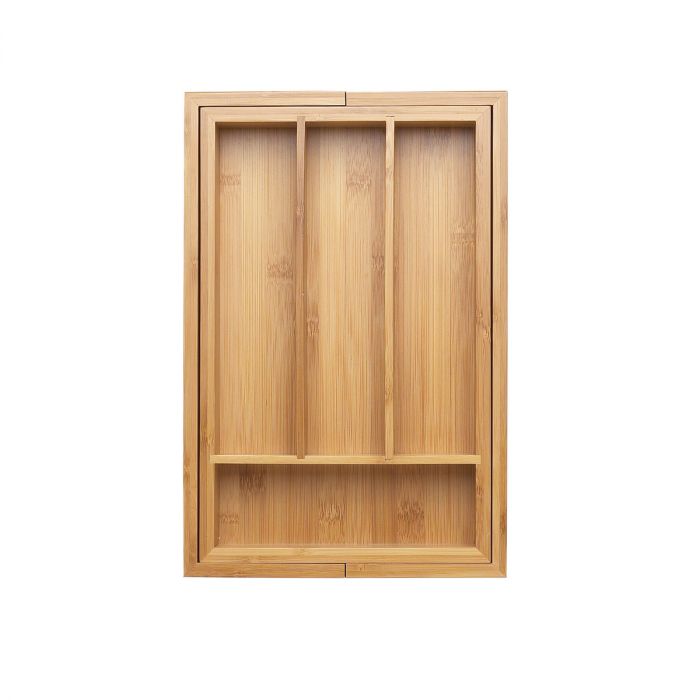 Bamboo Expandable Organizer Tray
