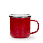 12 oz. Mug : Solid Red Retired