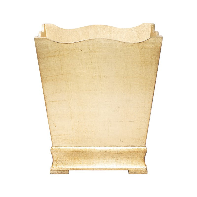 Florentine Gold Waste Basket