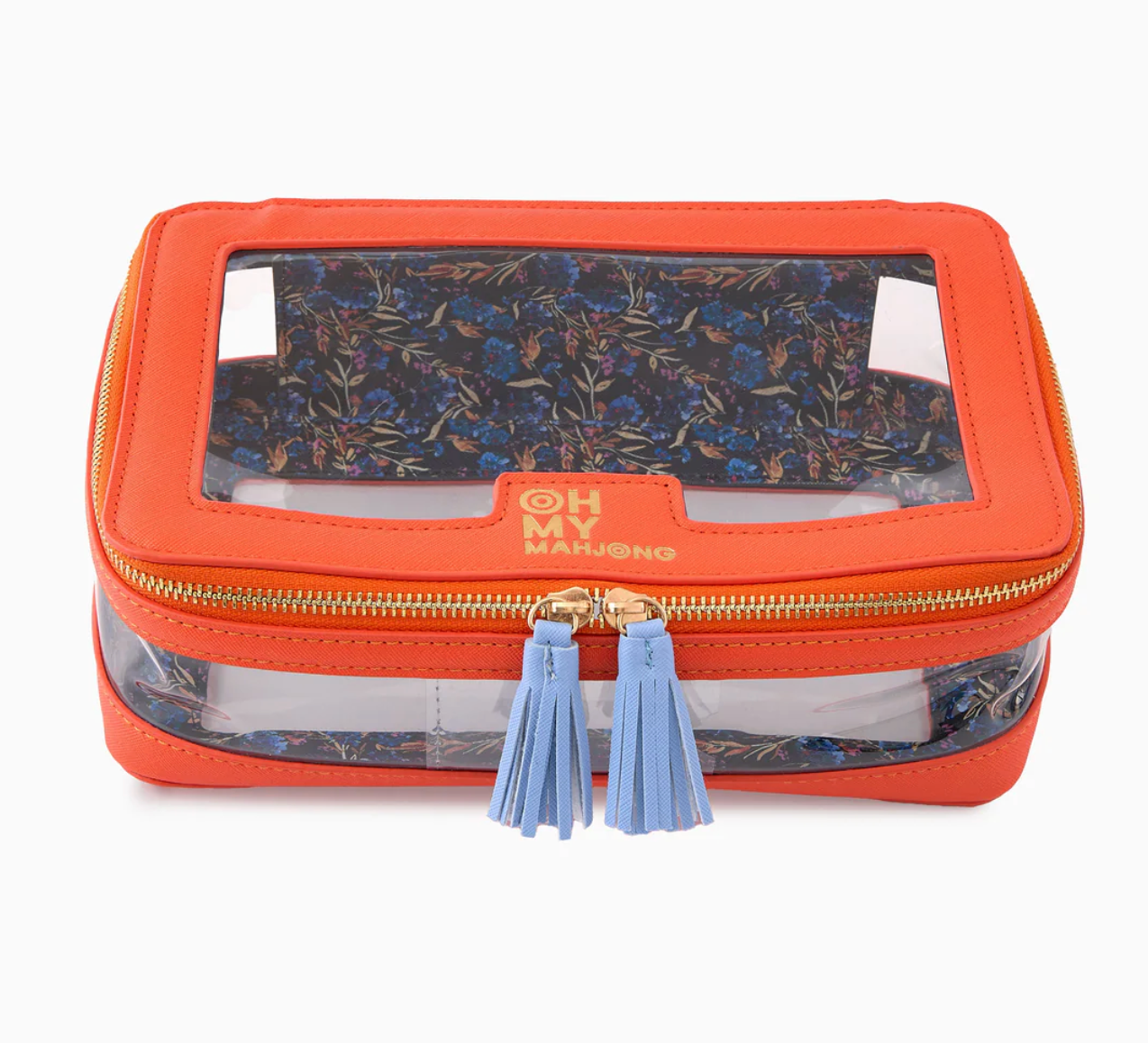 Orange Tile Storage Bag