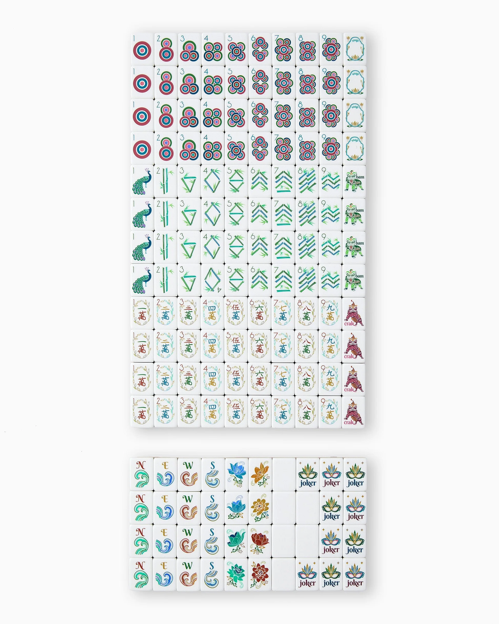 Sierra Mahjong Tile Set