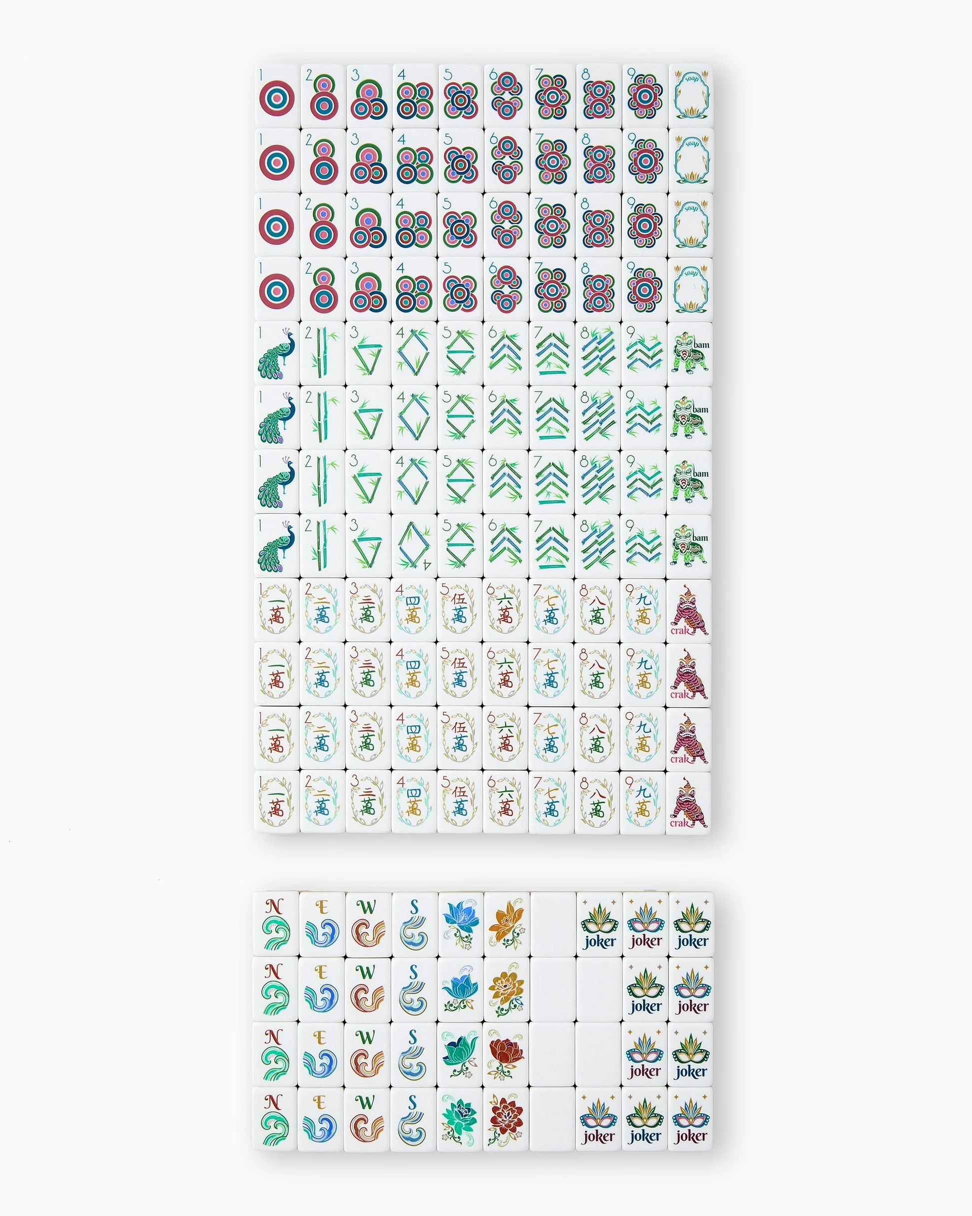 Sierra Mahjong Tile Set