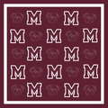 Bandana Gameday Scarf Mississippi State Logo