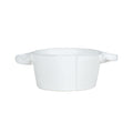 Lastra Sm Handled Bowl White
