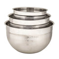 Mixing Bowl Set : Stainless 3pc