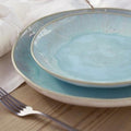 Eivissa Salad/Dessert Plate, Sea Blue