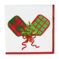 Cocktail Napkins : Christmas Pickleball