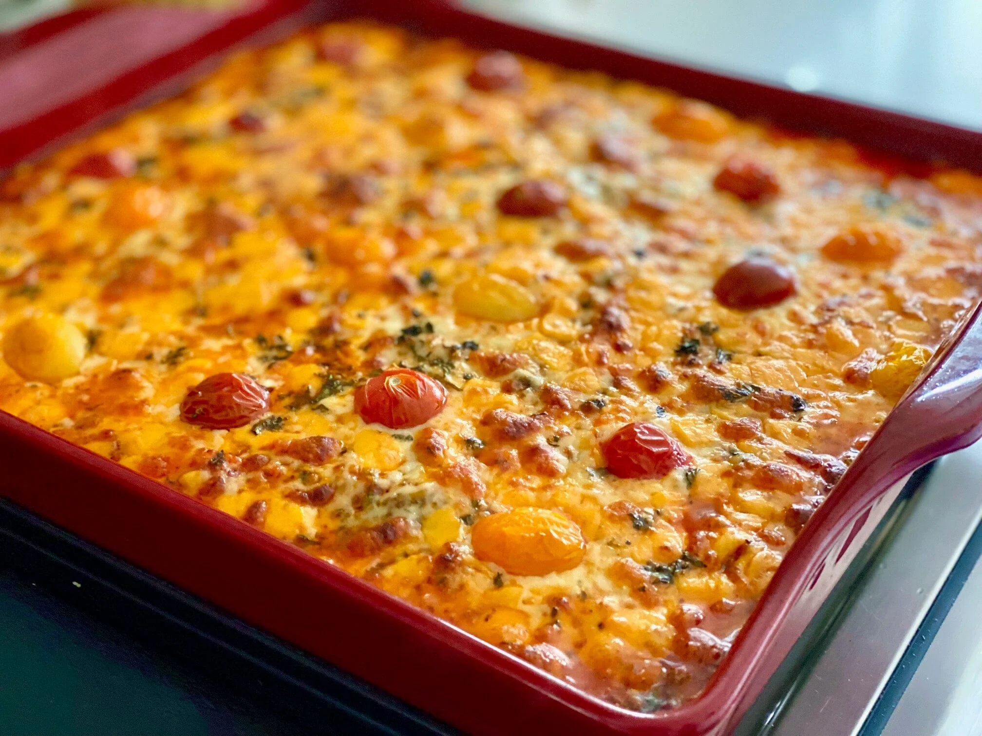 Detroit Pizza / Focaccia Bread, Burgundy