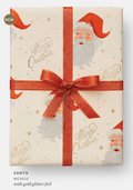 Santa Continuous Wrapping Roll
