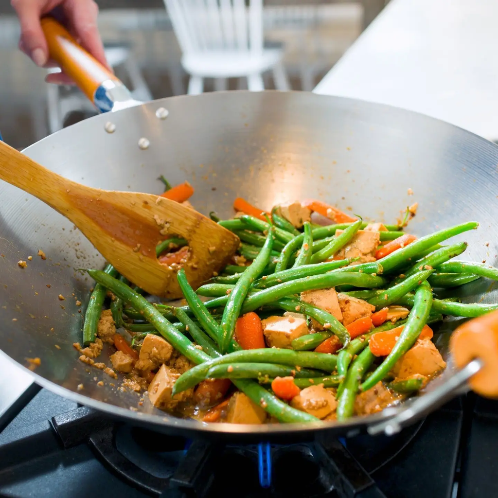 Ken Hom Excellence Carbon Steel Wok 14"