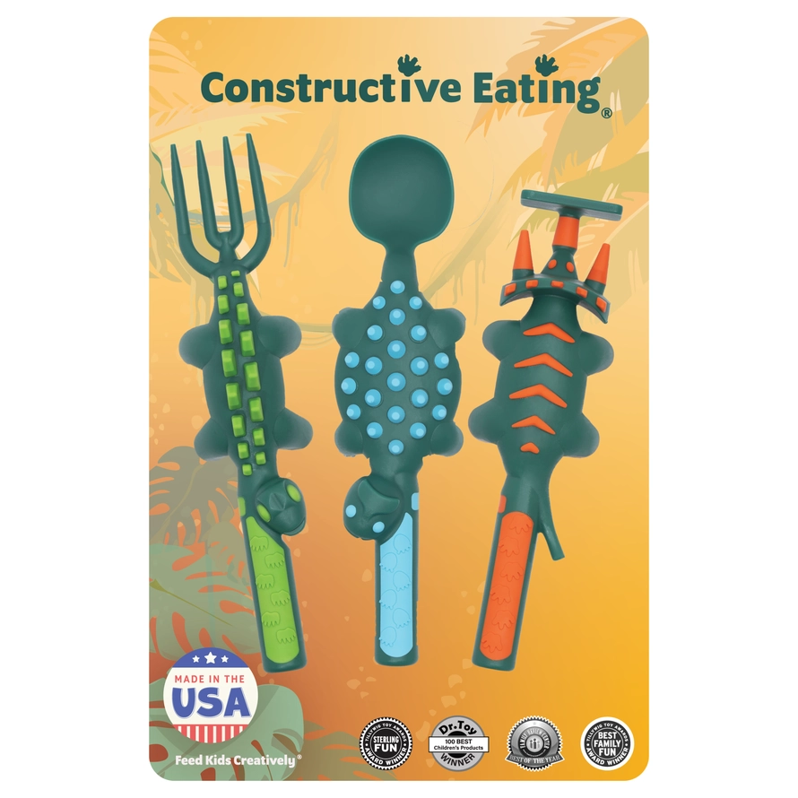 Dino Utensils S/3