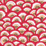 Cocktail Napkins : Pontchartrain Scallop Red