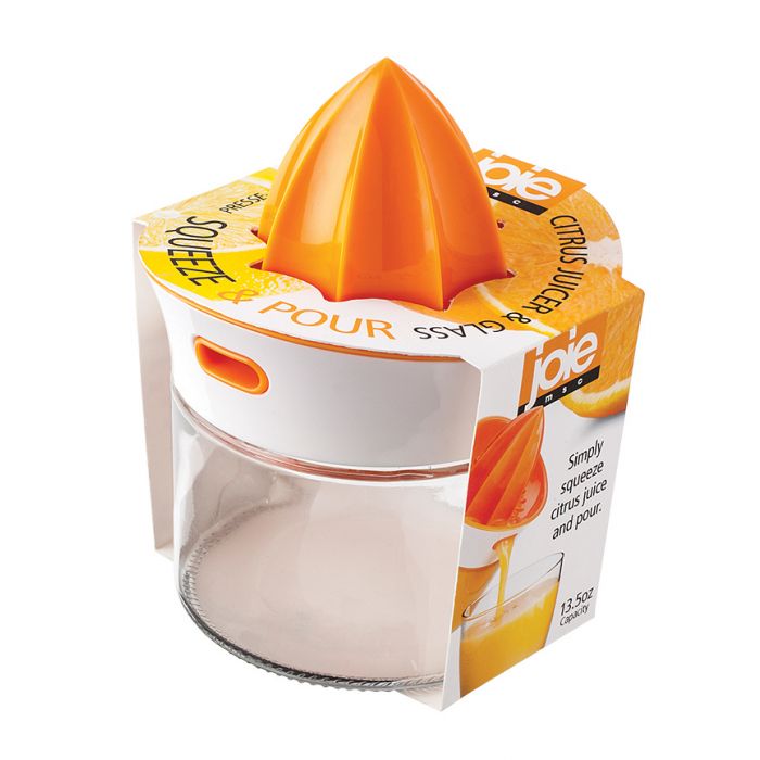 Squeeze & Pour Citrus Juicer & Glass