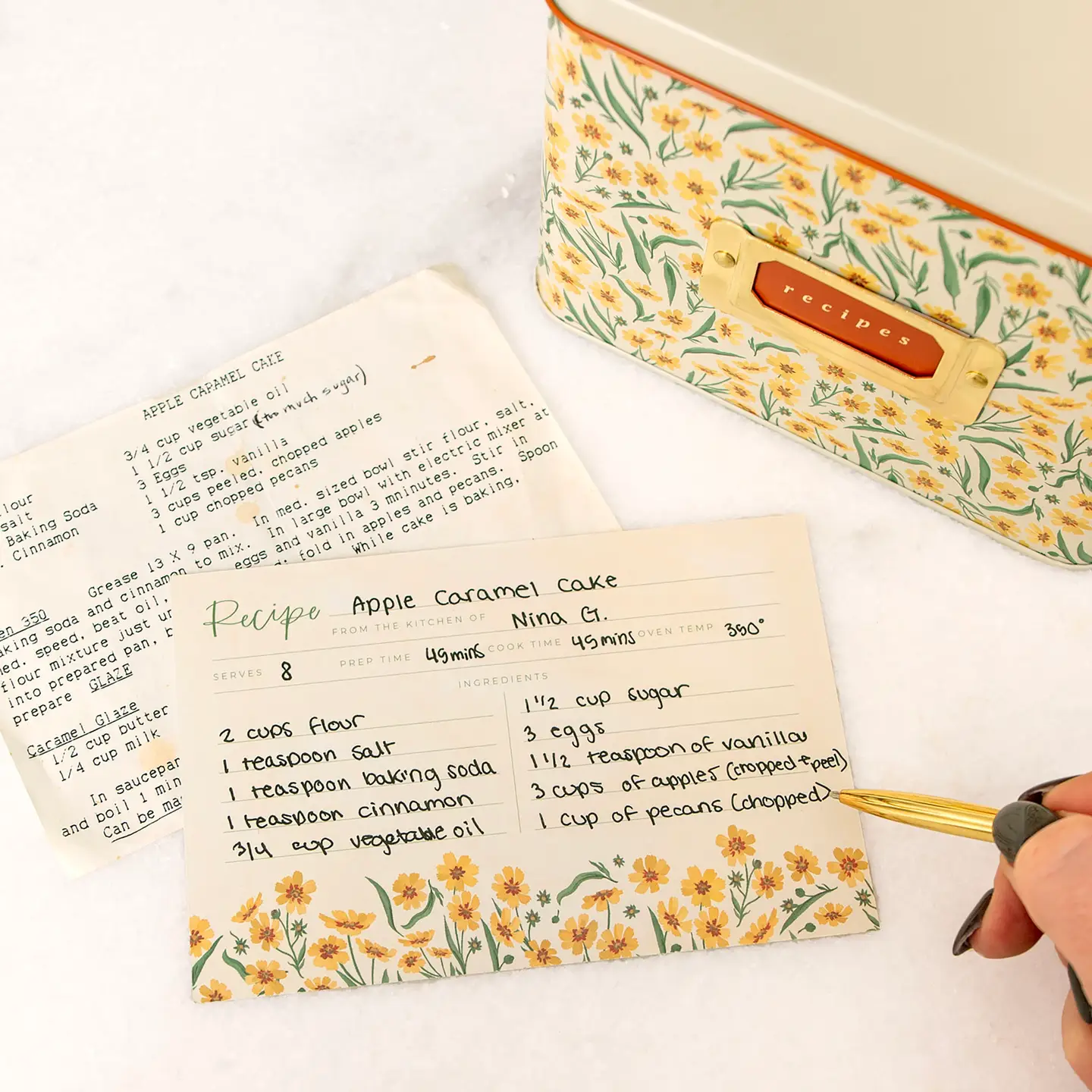 Goldenmane Recipe Cards
