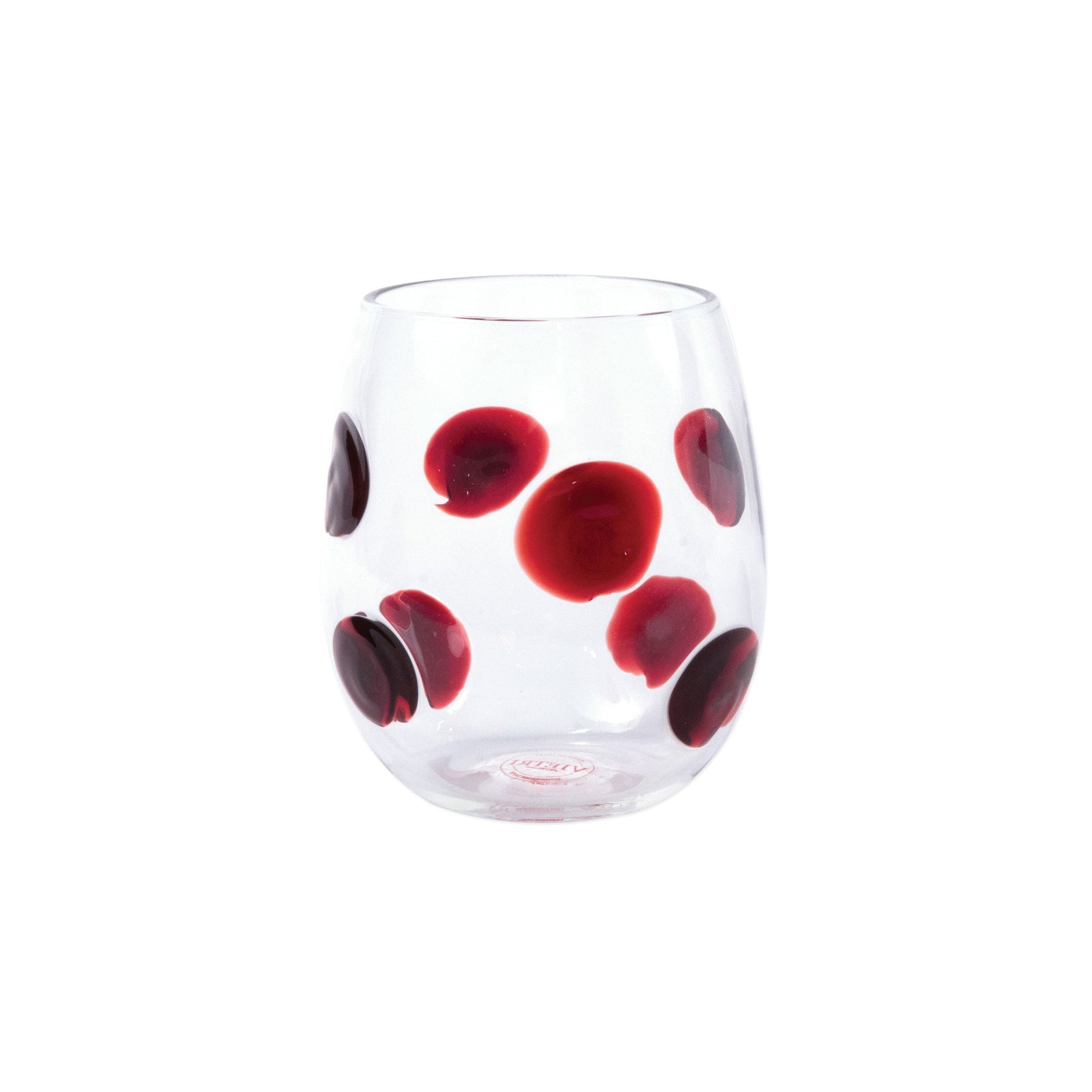 Drop Red Stemless Wine