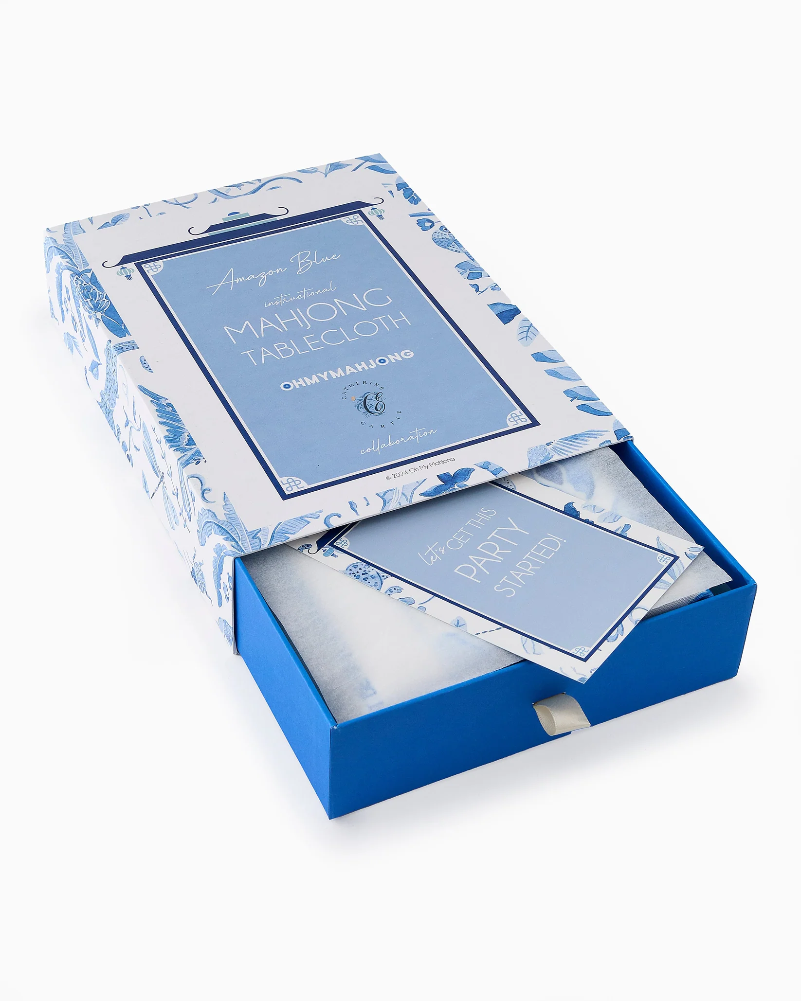 Tablecloth : Amazon Blue