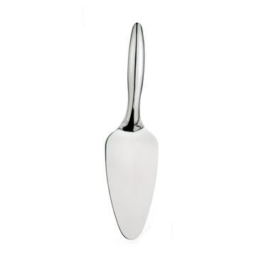 The Kitchen Table Cuisipro Tempo pie server in heavy gauge stainless steel with a polished mirror finish.