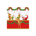 Santa's Bar Cocktail Napkin Box