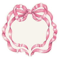 Die-Cut Pink Bowl Placemat