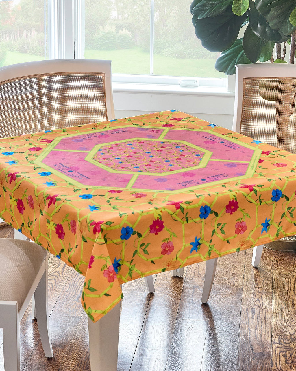 Bagua Blossom Tile Bag