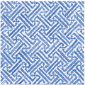 Luncheon Napkins : Fretwork Blue