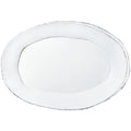 Lastra Oval Platter White