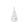 Foresta White Small Flocked Tree w/ Star Retired