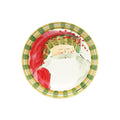 OSN Round Salad Plate Stripe