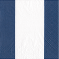 Cocktail Napkins : Bandol Stripe Navy