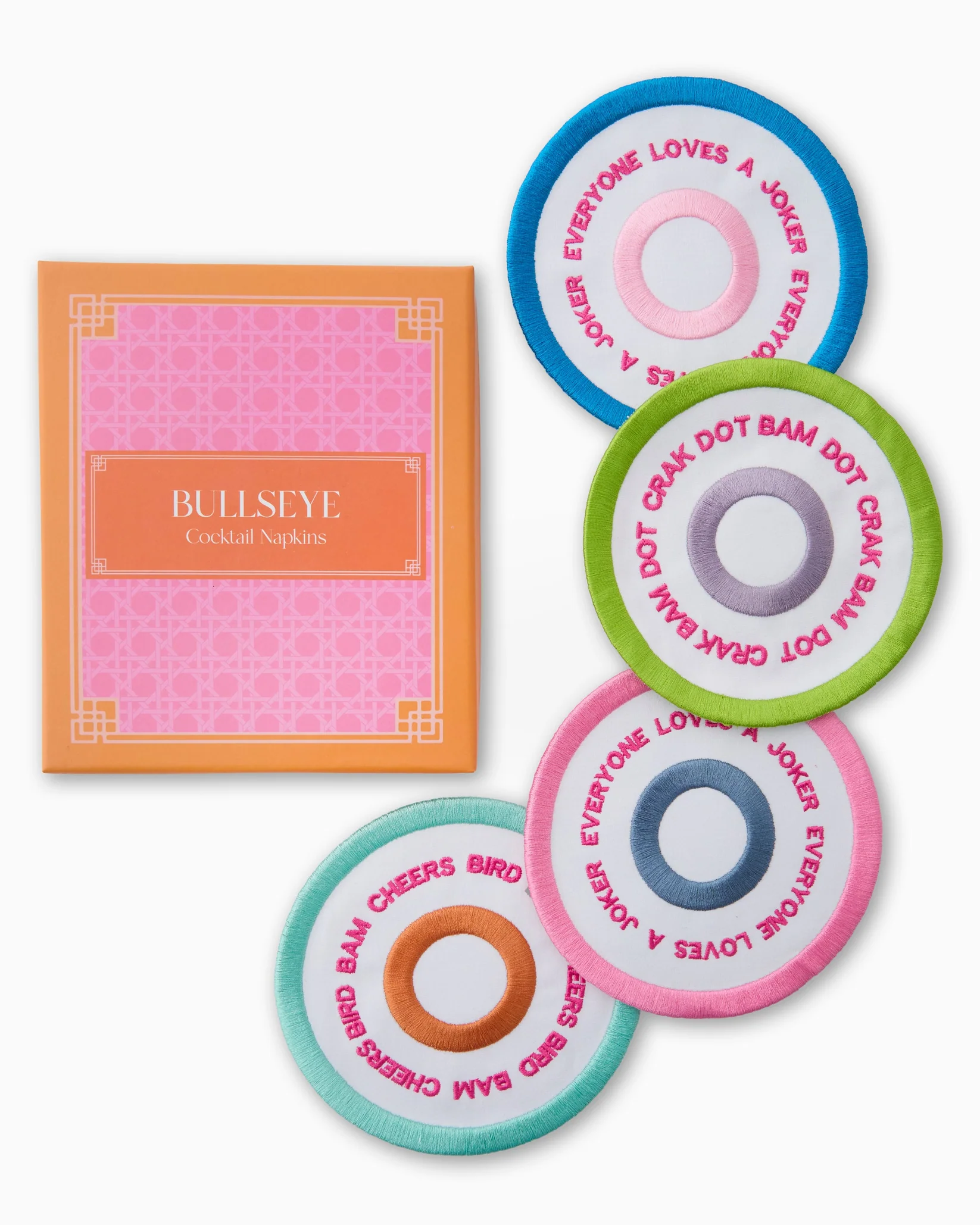 Bulls Eye Cocktail Napkins