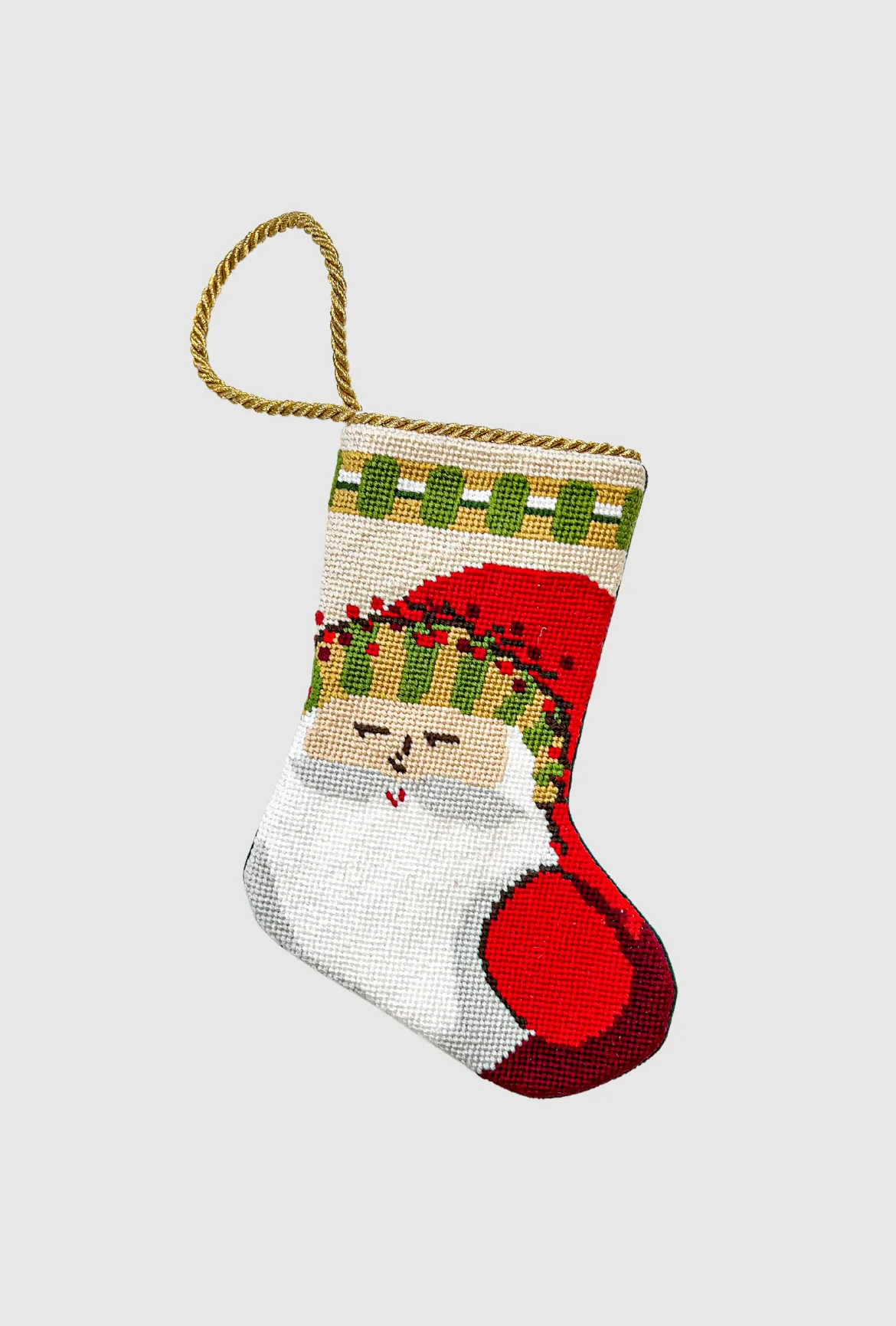 Bauble Stocking Vietri Santa Stripes