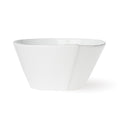 Lastra White Medium Stacking Serving Bowl