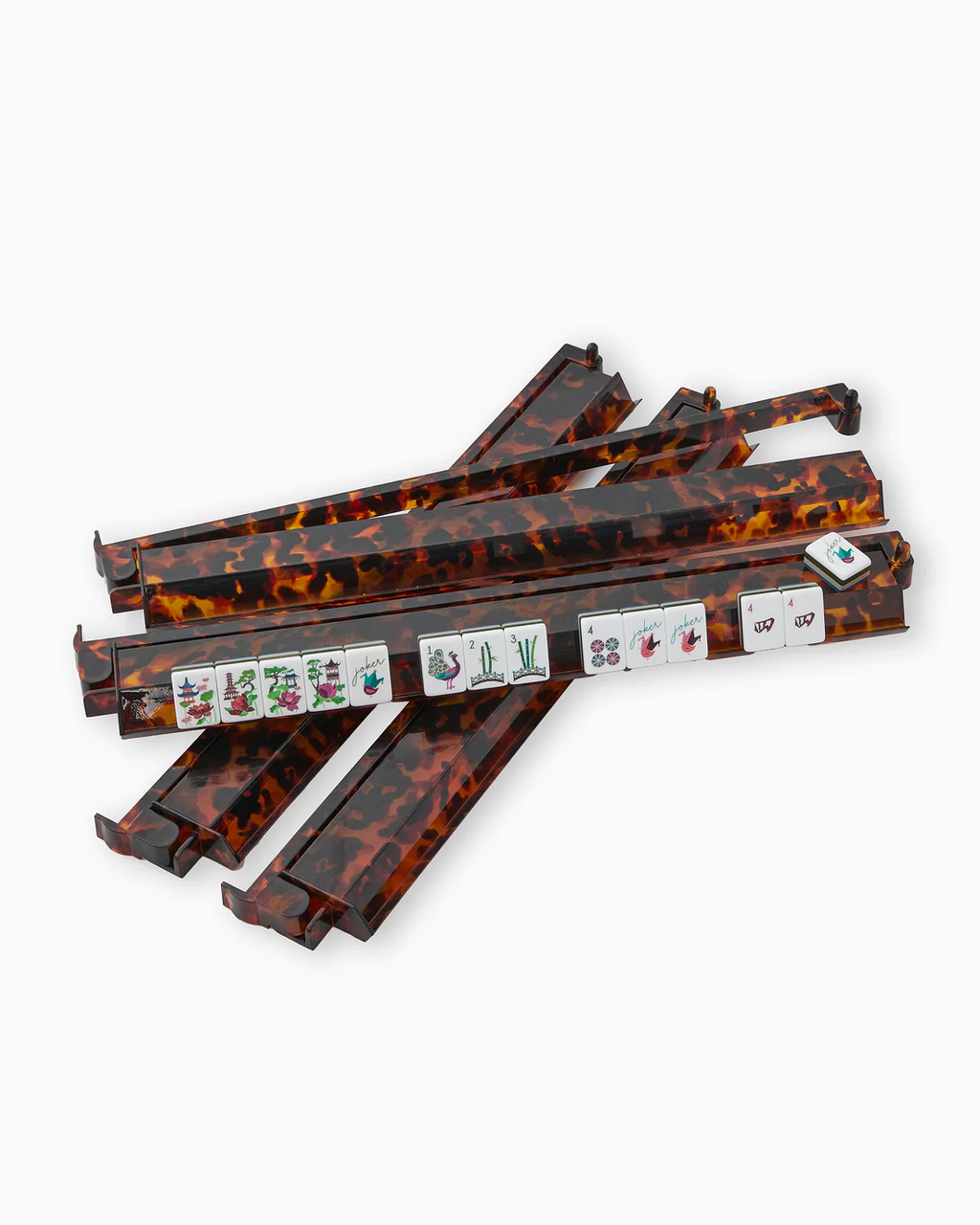 Acrylic Rack and Pusher Set : Tortoise