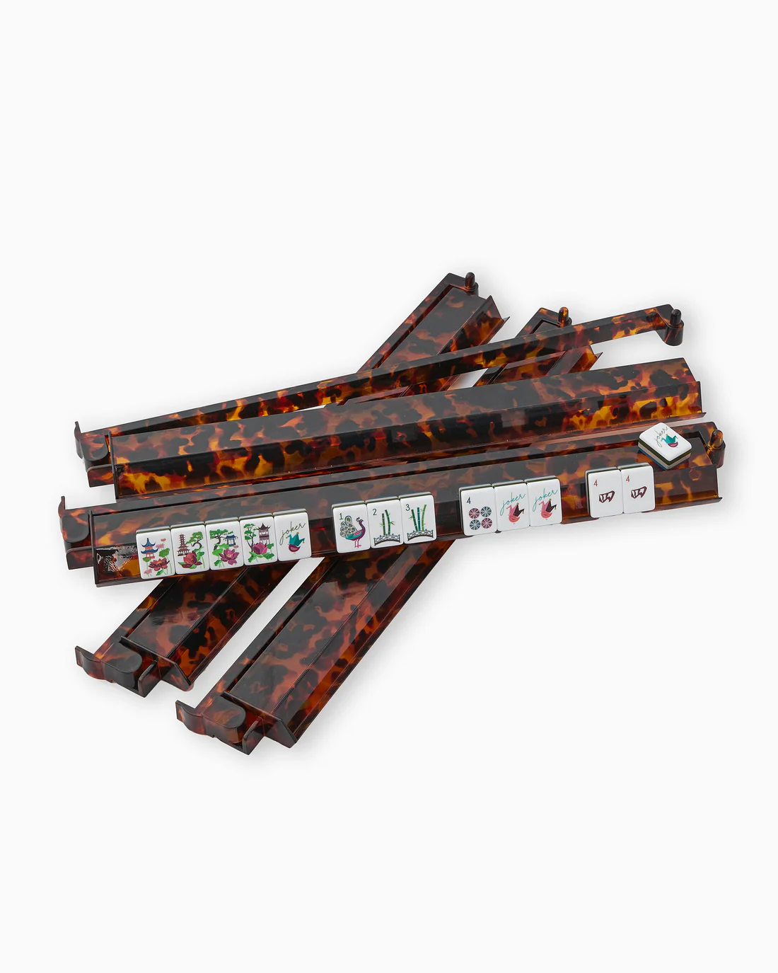 Acrylic Rack and Pusher Set : Tortoise